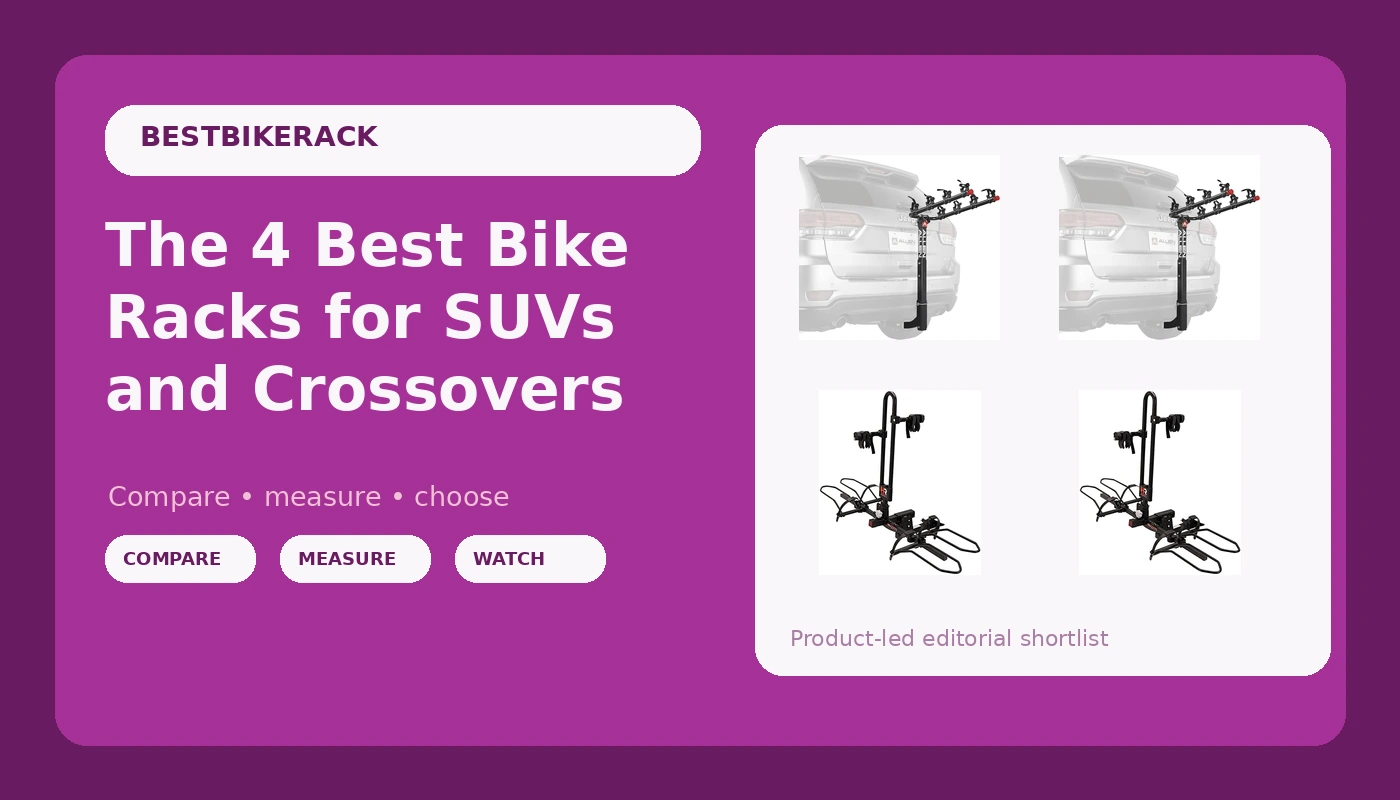 The 4 Best Bike Racks for SUVs and Crossovers - BikeRackPicks review with measurements and honest opinion