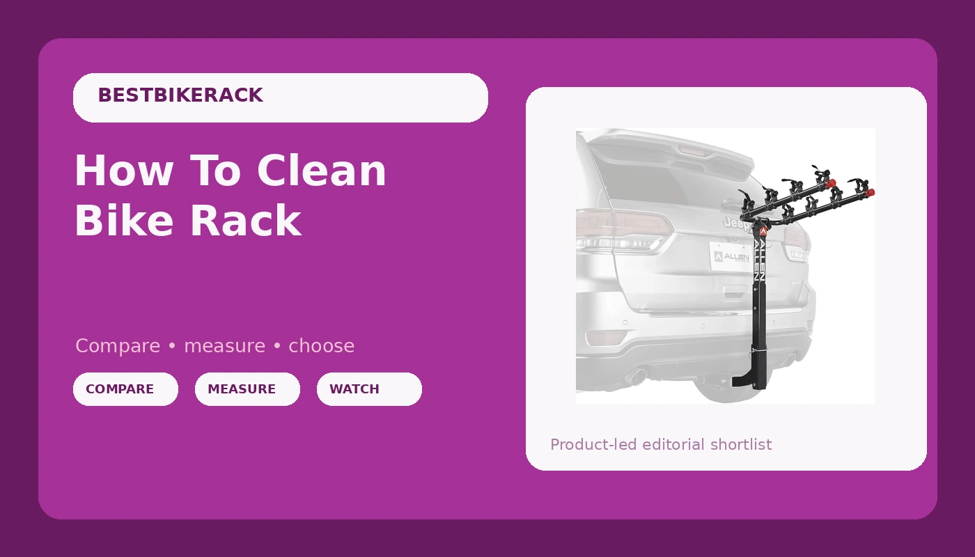 How To Clean Bike Rack - BikeRackPicks review with measurements and honest opinion
