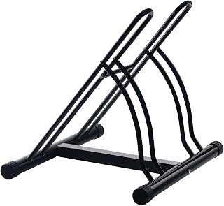Bike Rack, Dual Bicycle Stand for Mountain, Road, or Kid’s Bikes, Indoor or Outdoor Steel Bicycle Storage, Tire Rack for Truck by RAD Cycle