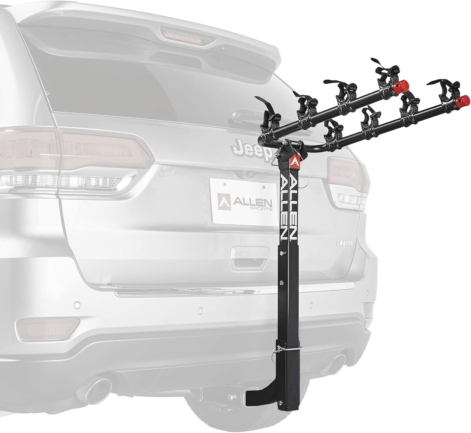 Young Bike Rack Hitch for Car - 200LB 2-Bike Rack Hitch Mount Platform Style Hitch Bike Rack,Smart Tilting & Easy Fold for Car SUV with 2 Inch Receiver,Bike Carrier Fits Up to 5-inch Fat Tire