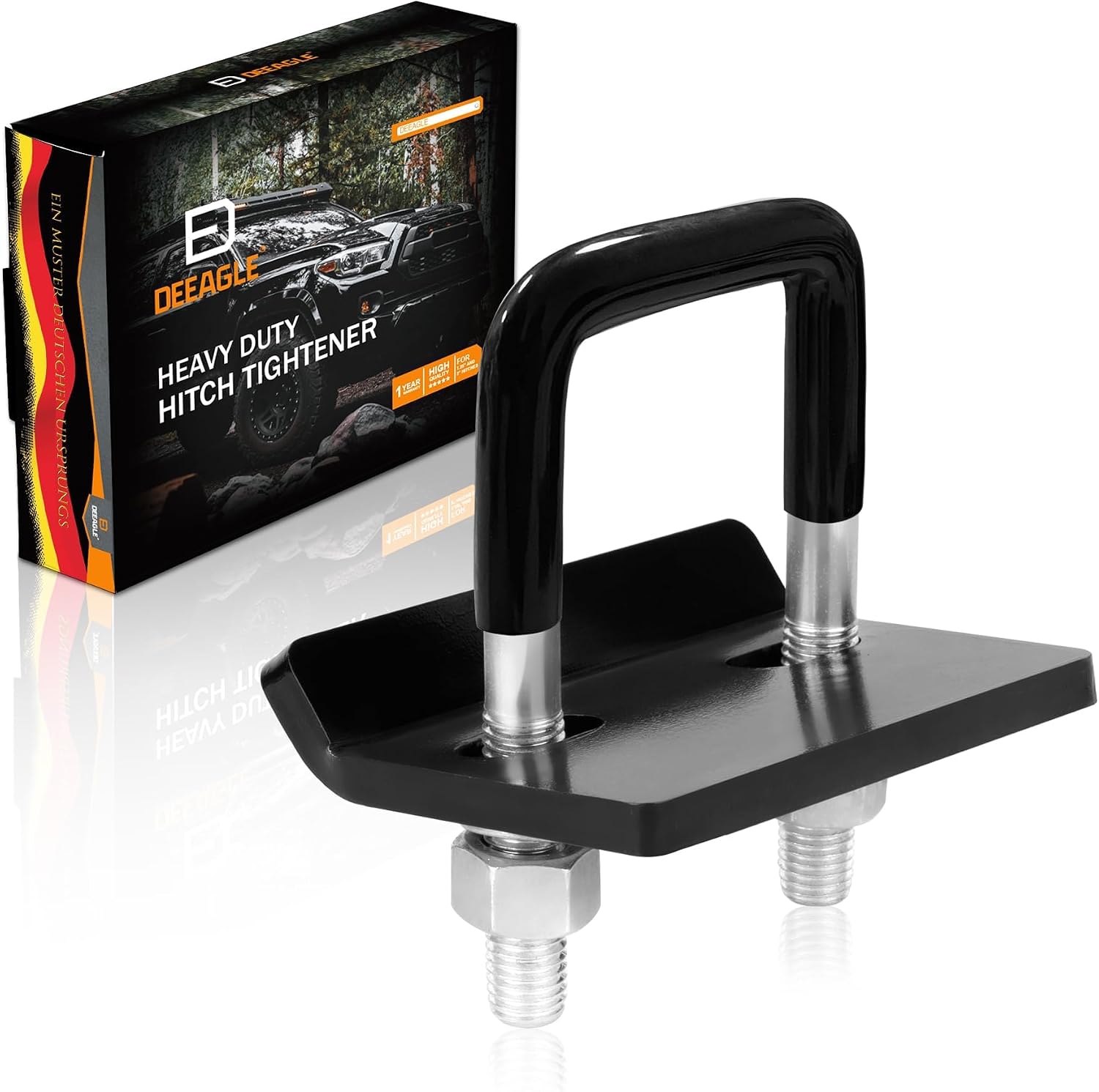 DEEAGLE Hitch Tightener Anti Rattle Stabilizer for 1.25' to 2' Hitch | Reduce...