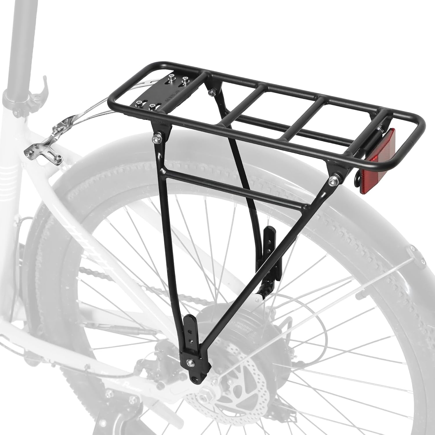 YEEGO DIRECT Rear Bike Rack,Adjustable Bike Cargo Rack with Reflector