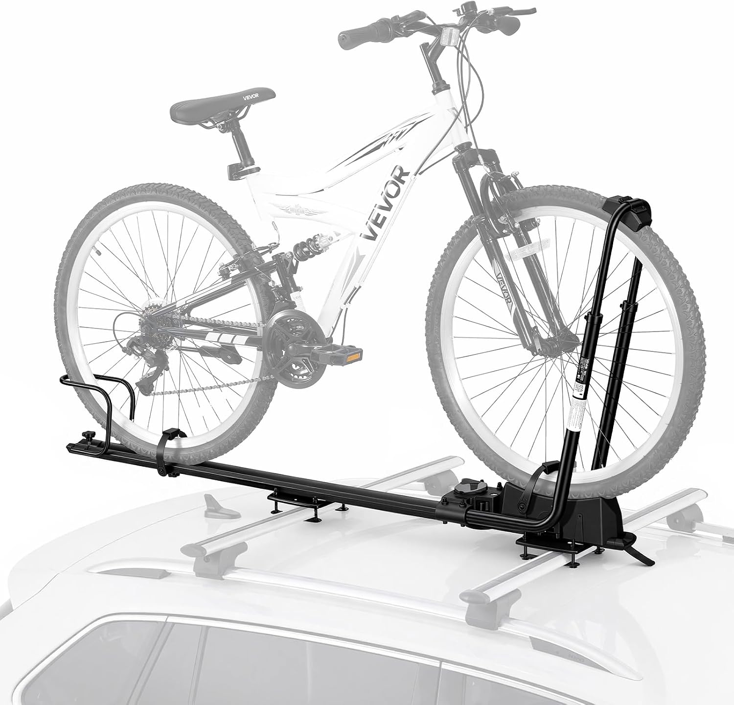 VEVOR Roof Bike Rack 44 lbs 1 Bike Carrier Foldable Upright Rooftop Rack